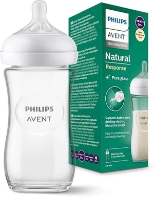 AVENT BIBERON NATURAL EN VERRE 240ML 