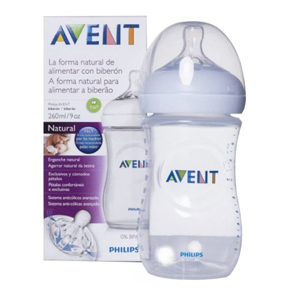 [00070205] AVENT BIBERON NATURAL 260ML/9OZ