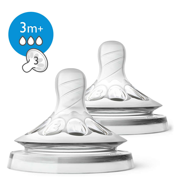 [00070232] AVENT 2 TETINES NATURAL 3M+