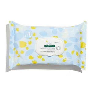 KLORANE BEBE LINGETTES NETTOYANTES DOUCEUR 70U