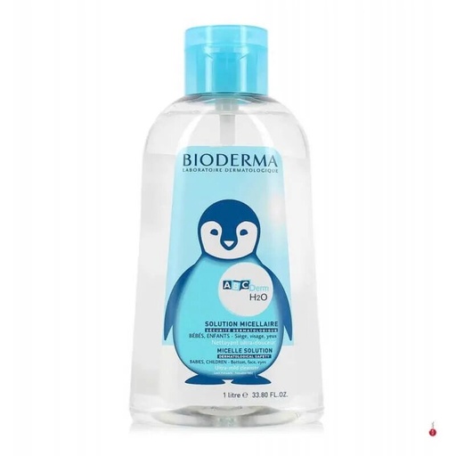 [00100006] BIODERMA ABCDERM H2O EAU MICELLAIRE 1L