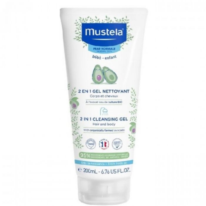 [00430001] MUSTELA GEL NETTOYANT 2 EN 1 BB 200ML