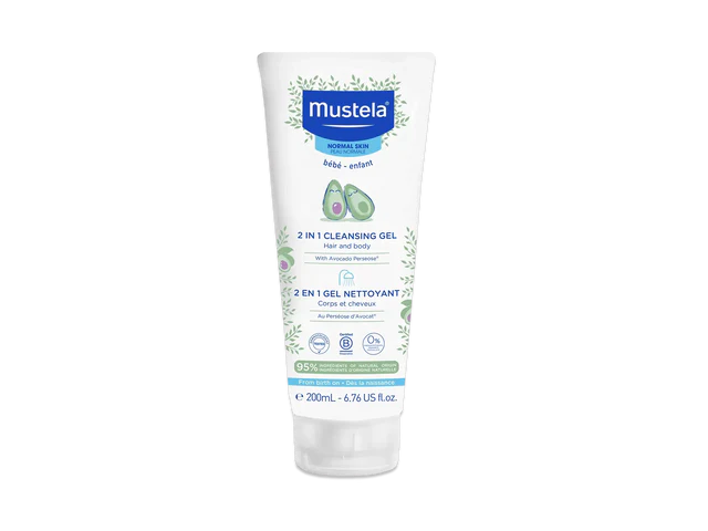 MUSTELA GEL NETTOYANT 2EN1 BB 200ML
