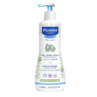 MUSTELA GEL LAVANT CORPS ET CHEVEUX AVOCAT 500ML