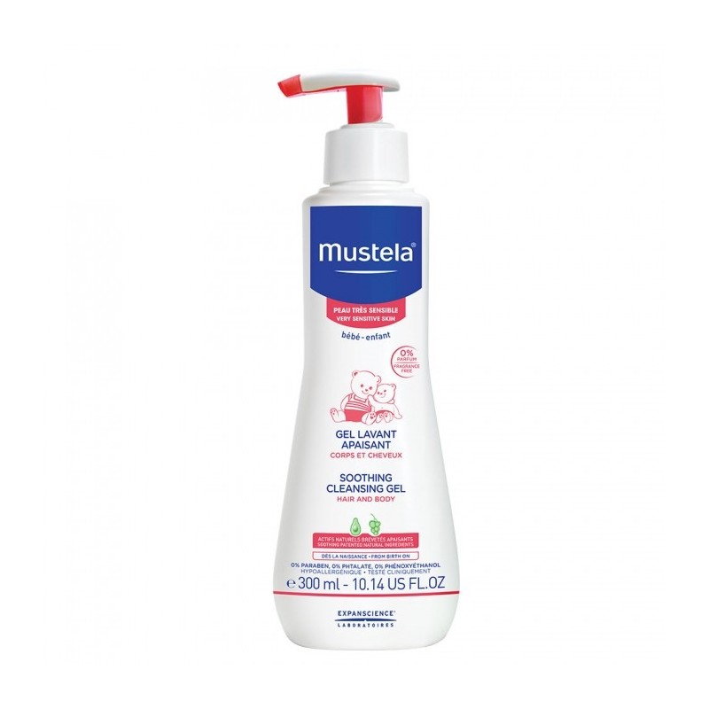 [00430153] MUSTELA GEL LAVANT APAISANT 300ML