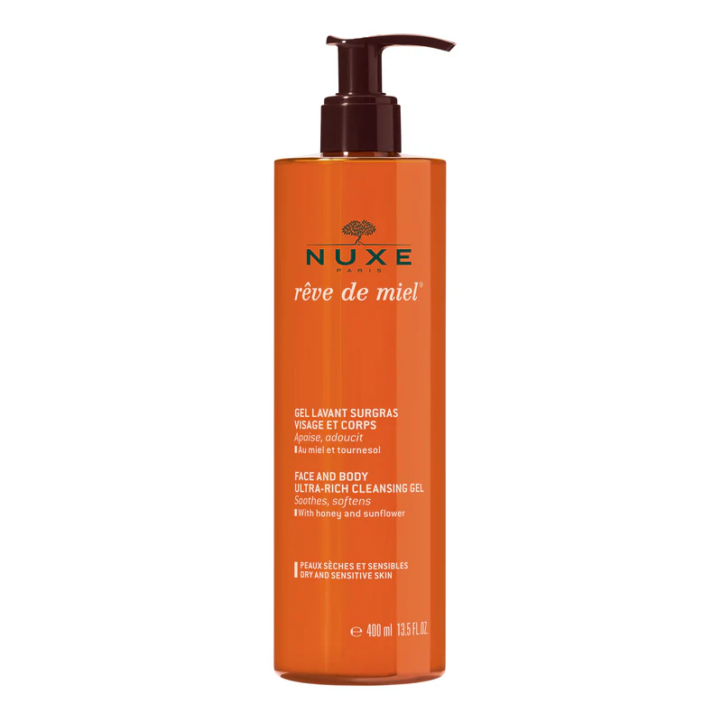 NUXE REVE DE MIEL GEL LAVANT SURGRAS 400ML
