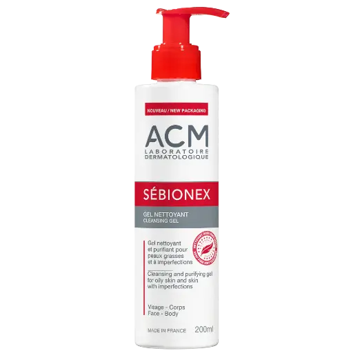 ACM SEBIONEX GEL NETTOYANT 200ML