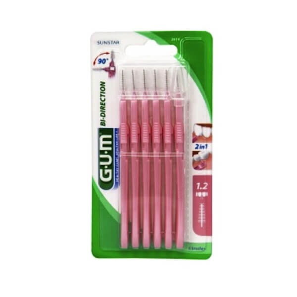 [00480155] GUM MANCHE 2614 PAR 6 UNITES AVEC BROSSETTE FINE (1.2MM)