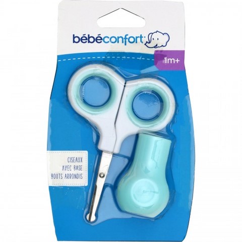 [00490006] BEBE CONFORT CISEAUX AVEC BASE BOUTS ARRONDIS 1M+