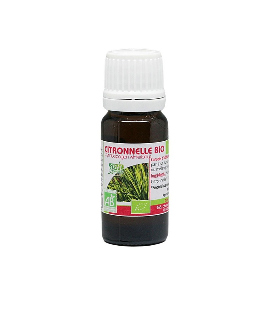 [00550004] GPH HUILE ESSENTIELLE CITRONELLE 10ML