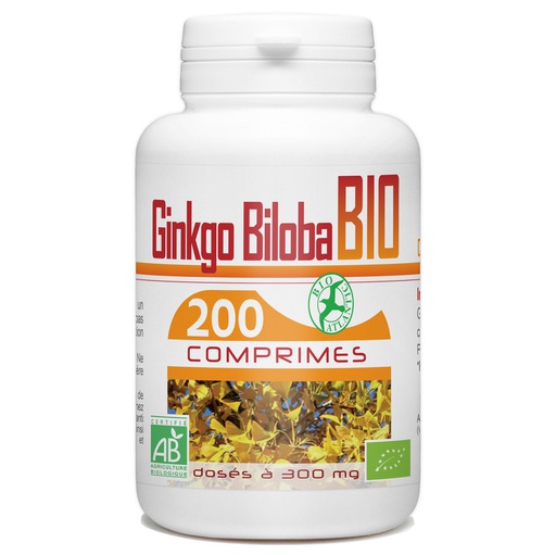 [00560014] GPH GINKGO BILOBA BIO 120 COMPRIMES DOSES A 300MG