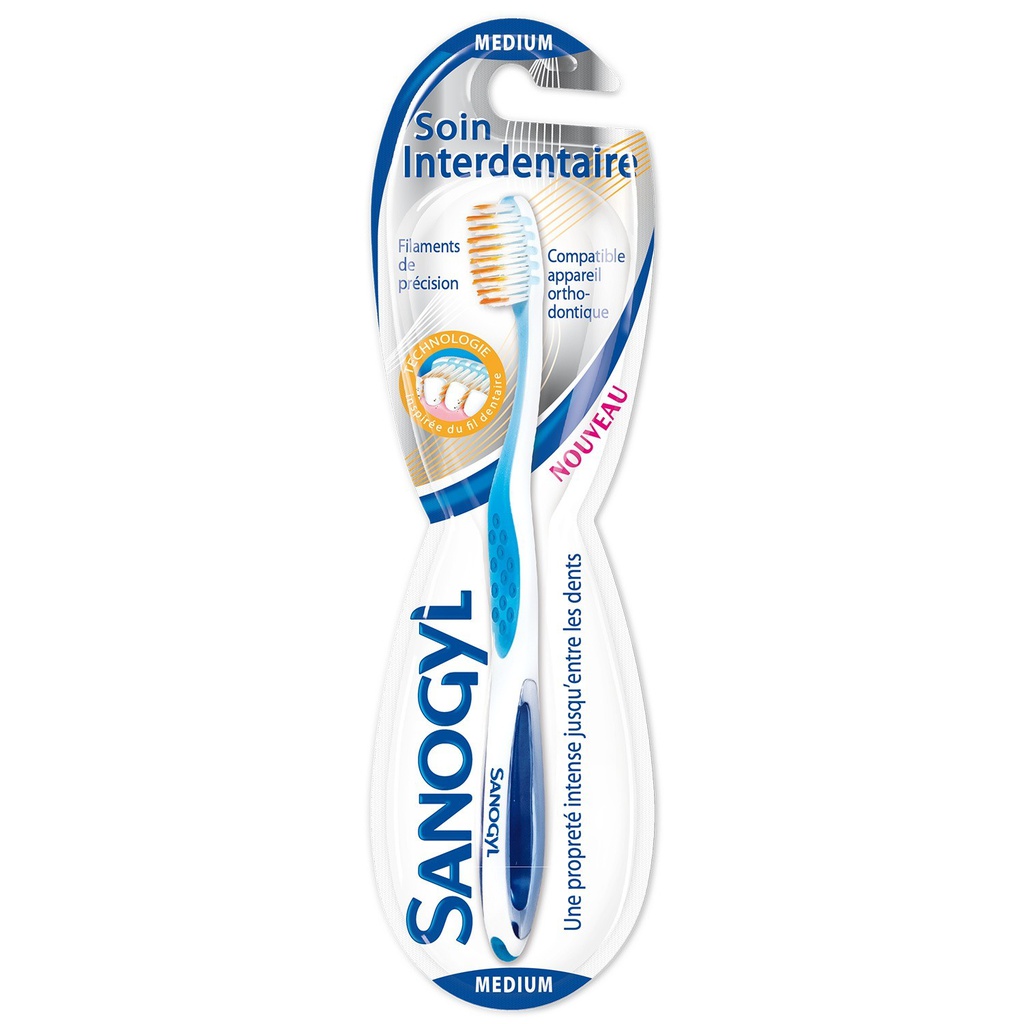 [00820031] SANOGYL BROSSE A DENTS INTERDENTAIRE MEDIUM