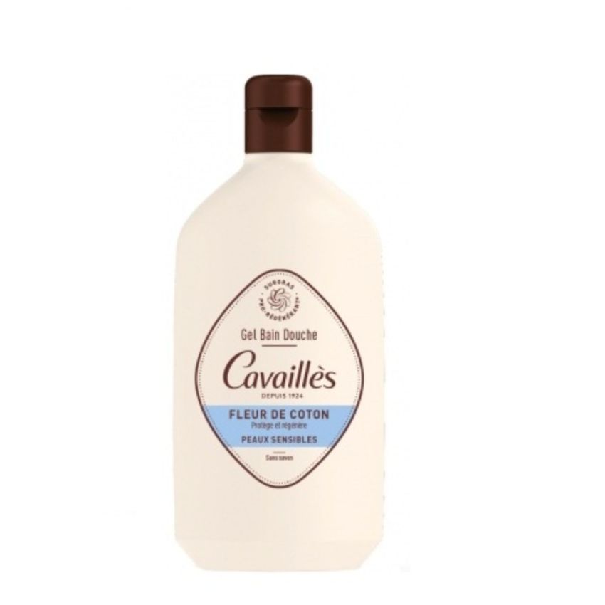 [00830309] ROGE CAVAILLES GEL SURGRAS ACTIF FLEUR DE COTON BAIN DOUCHE 400ML