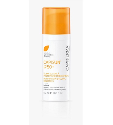 [01170040] CAPIDERMA CAPISUN INVISIBLE SPF 50+ 50ML