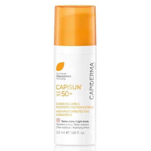 CAPIDERMA CAPISUN TEINTE CLAIR SPF50+ 50ML