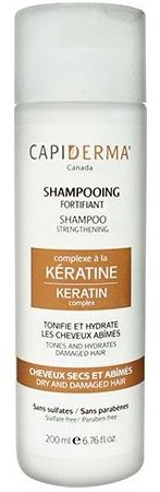 [01170055] CAPIDERMA SHAMPOOING FORTIFIANT A LA KERATINE 200ML