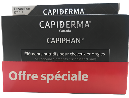CAPIDERMA CAPIPHAN ONGLES ET CHEVEUX 60 CAPSULES