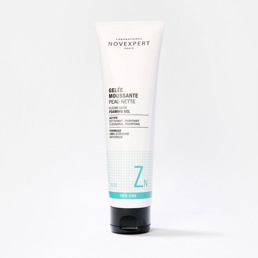 NOVEXPERT GELEE MOUSSANTE PEAU NETTE TRIO-ZINC 150G