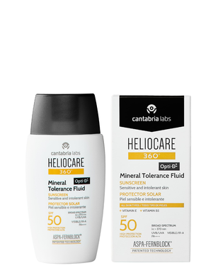 CANTABRIA LABS HELIOCARE 360° MINERAL TOLERANCE FLUID SPF50+ 50ML