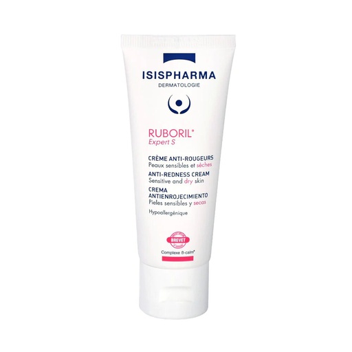 [01750005] ISISPHARMA RUBORIL EXPERT S CREME ANTI-ROUGEURS PEAUX SENSIBLES ET SECHES 40ML