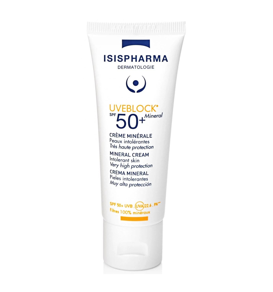 [01750038] ISISPHARMA UVEBLOCK MINERAL INVISIBLE SPF50+