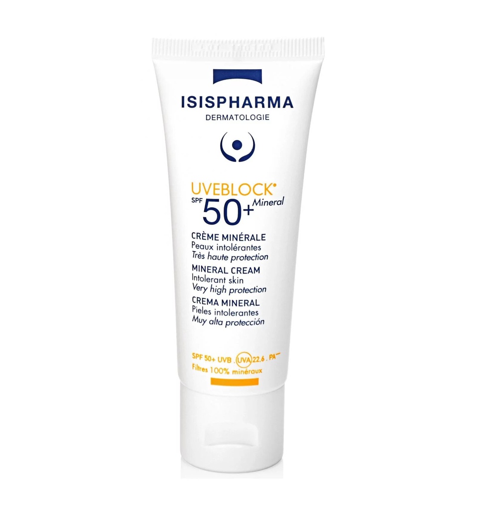 [3760269770270] ISIS UVEBLOCK MINERAL INVISIBLE SPF50+