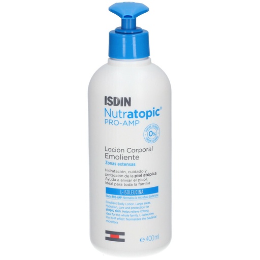 [01820012] ISDIN NUTRATOPIC LOTION EMOLIENTE 400ML