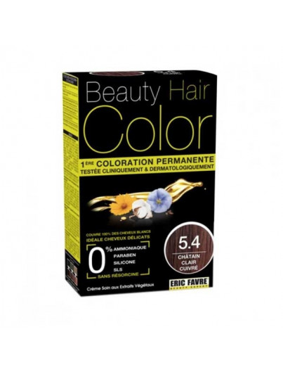 [01940015] BEAUTY HAIR COLOR 5.4 CHATIN CLAIR CUIVRE
