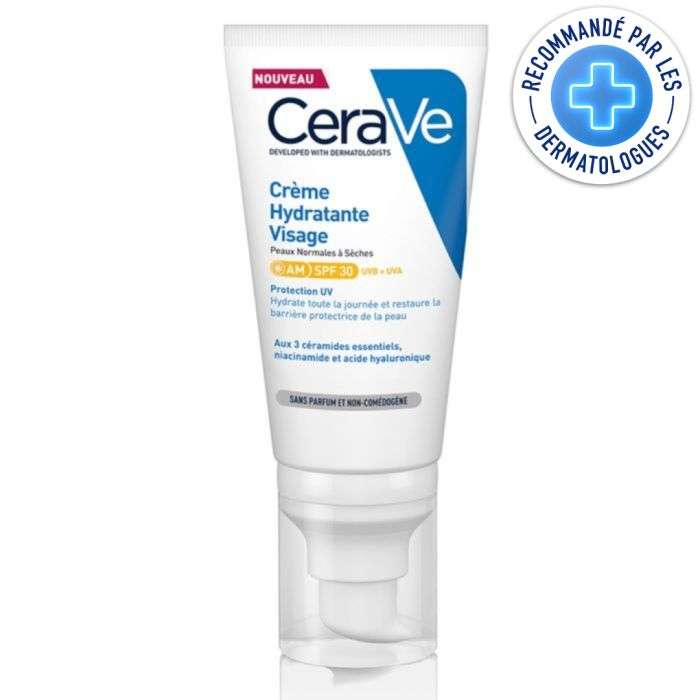 [02090001] CERAVE CREME HYDRATANTE VISAGE SPF25 52ML