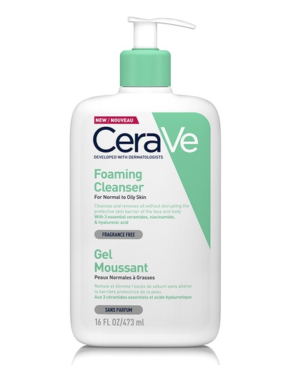 CERAVE GEL MOUSSANT 473ML