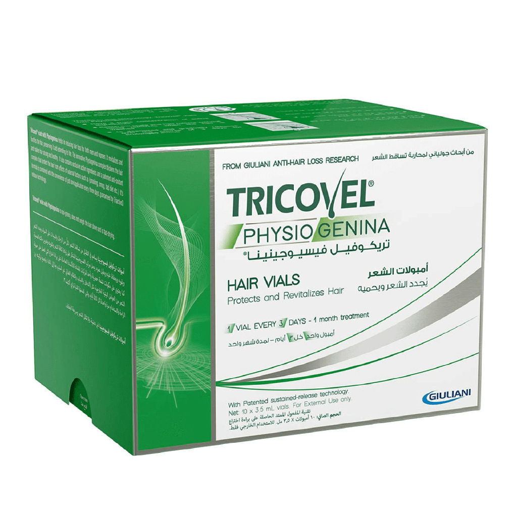 [02510001] TRICOVEL PHYSIOGENINA ANTI CHUTE AMPOULES 10*3.5