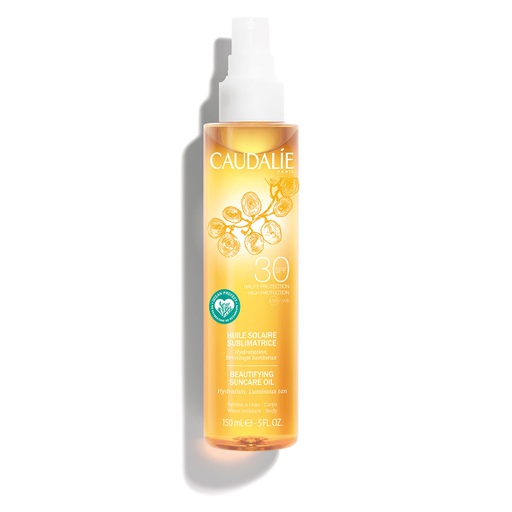 [02540104] CAUDALIE SUN HUILE SOLAIRE SUBLIMATRICE SPF30 150ML