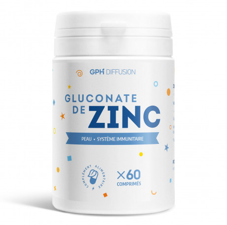 GPH GLUCONATE DE ZINC - 60 COMPRIMES