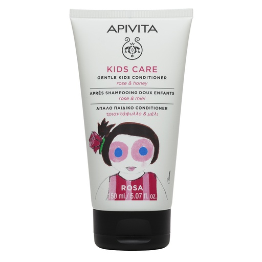 APIVITA APRES SHAMPOOING DOUX ENFANTS ROSE ET MIEL