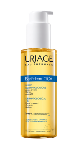 [3661434011955] URIAGE BARIEDERM CICA HUILE DERMATOLOGIQUE VERGETURES ET MARQUES 100ML