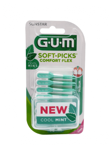 GUM SOFT-PICKS MINT MEDIUM 670