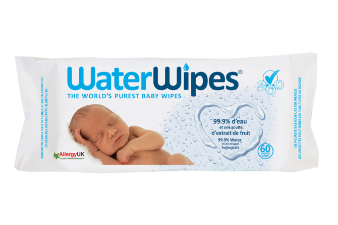 WATERWIPES 60 LINGETTES BEBE