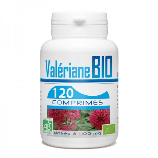 GPH VALERIANE BIO 120 COMPRIMES DOSES A 400 MG