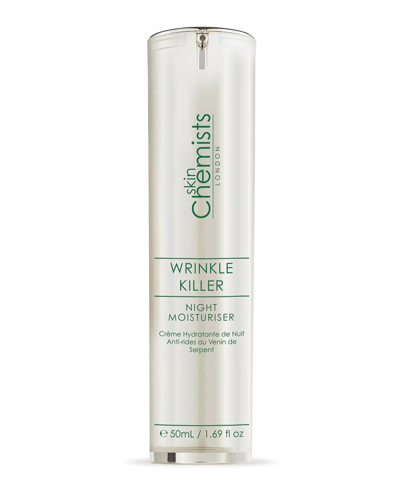 SKIN CHEMISTS WRINKLE KILLER NIGHT MOISTURISER 50ML