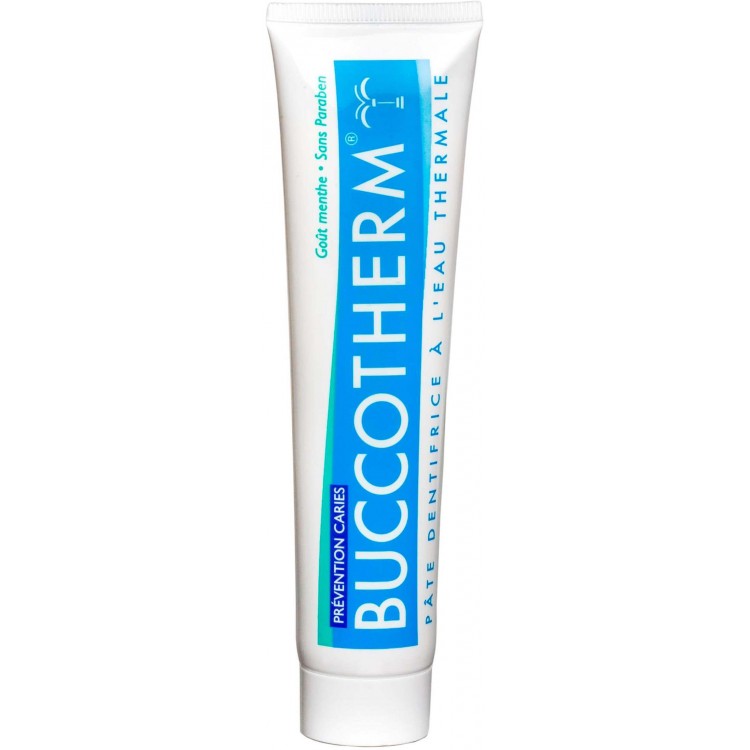 BUCCOTHERM DENTIFRICE PREVENTION CARIES - GOUT MENTHE 75ML