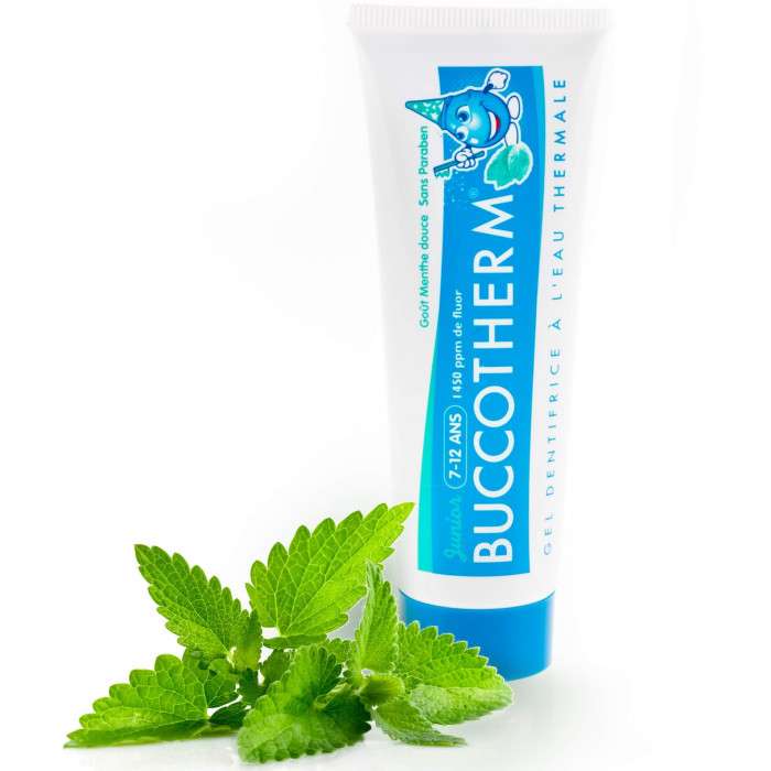 BUCCOTHERM DENTIFRICE JUNIOR 7-12 ANS - GOUT MENTHE DOUCE 50ML