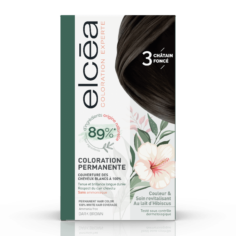 ELCEA COLOR CHATAIN FONCE N3