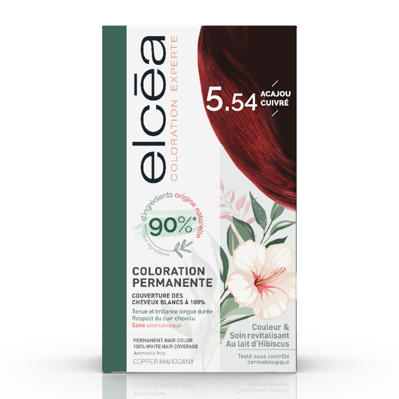 ELCEA COLOR ACAJOU CUIVRE N5.54