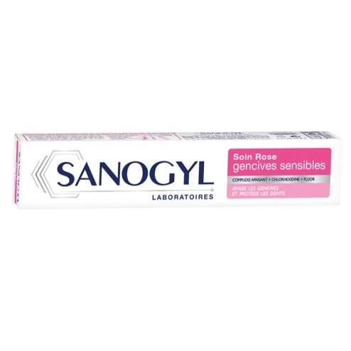 SANOGYL DENTIFRICE SOIN ROSE GENCIVES SENSIBLES 75ML