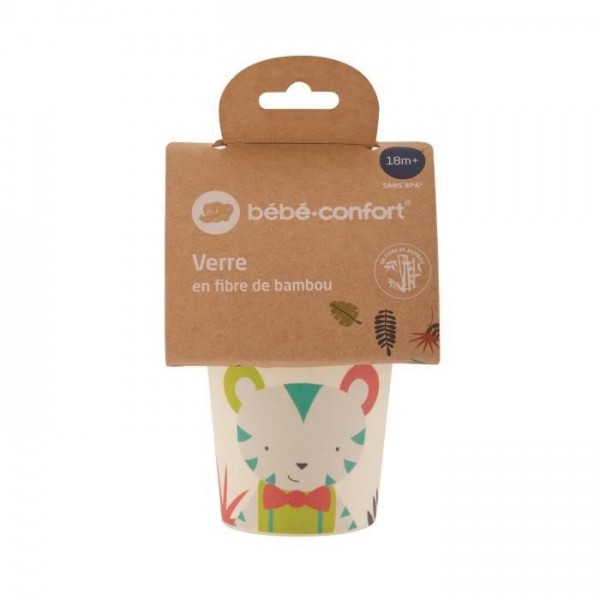 BEBE CONFORT VERRE EN FIBRE DE BAMBOU 18M+