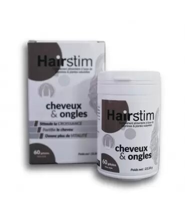 HAIRSTIM CHEVEUX ET ONGLES 60 GELULES