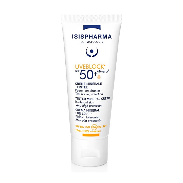 ISIS UVEBLOCK MINERAL SPF50 TEINTEE  40ML