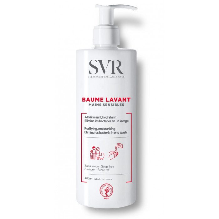 SVR BAUME LAVANT MAINS SENSIBLES 400ML