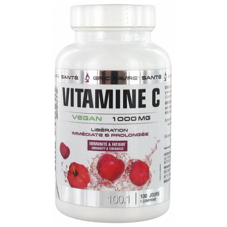 ERIC FAVRE VITAMINE C 100 COMPRIMES 1000MG