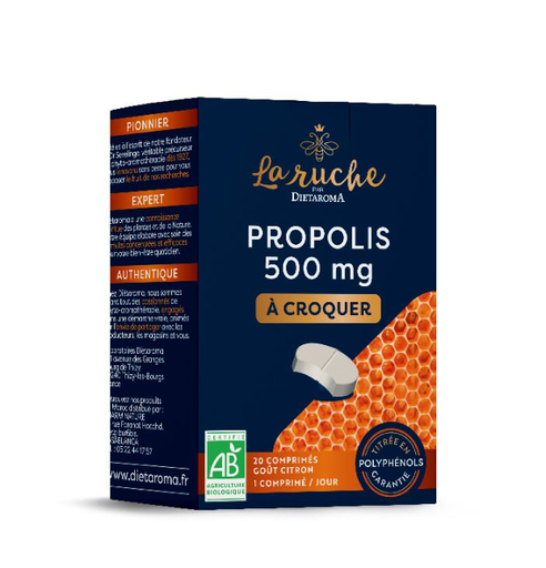 DIETAROMA PROPOLIS A CROQUER 20 COMPRIMES